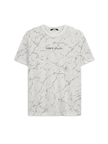 LC WAIKIKI Crew Neck Printed Jersey Men's T-Shirt