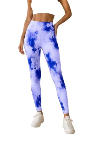 MEZA Women's & Girls Printed High Waist Leggings, One Size Fits 50–90 kg, Soft Stretch Fabric, Comfortable for Yoga, Gym, Home, Beach & Everyday Wear Pants