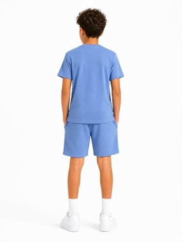 CAESAR Boys My sons' two-piece suit: a short-sleeved t-shirt and shorts My sons' two-piece suit: a short-sleeved t-shirt and shorts