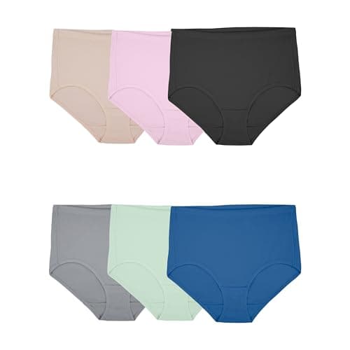 Fruit of the Loom Women's Breathable Underwear (Regular & Plus Size) Underpants