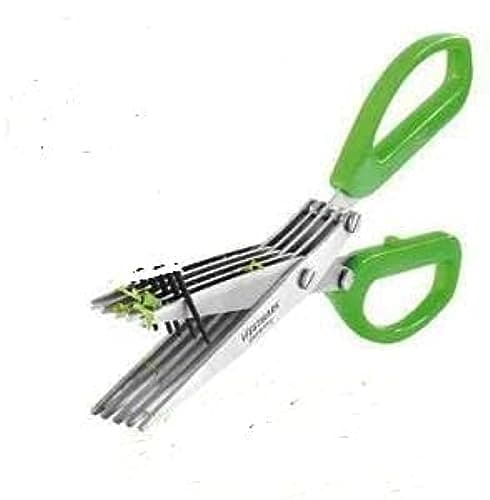 Generic Classic Green Kitchen Scissors