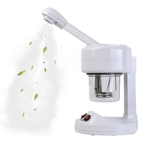 CSBY Mini Facial Steamer for Salon and Spa, Ozone Facial Steamer for Deep Cleansing, Spa Facial Steamer Professional Sauna Facial Steamer Salon Facial Vaporizer