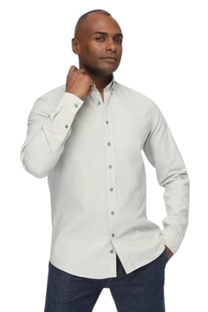 TiE HOUSE New Fit Shirt Oxford 100% Cotton-003/001/005/0041