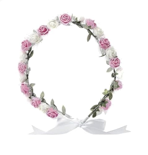 Adjustable Flower Head-Band for Women, 6224000856124 Hairband