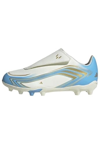 adidas unisex-child F50 Messi Club Velcro Firm Ground/Multi Ground Football Boots Kids Sneaker