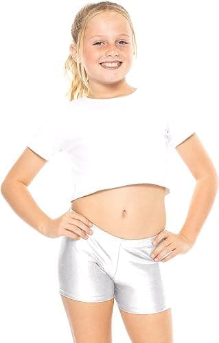 Hot Shorts Disco Leather For Girls