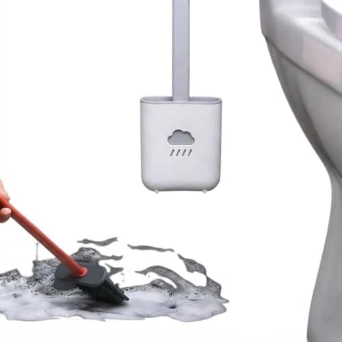 Toilet and Bathroom Cleaning Brush – Multi-Use Cleaning Brush | Removes Dirt and Easy Cleaning