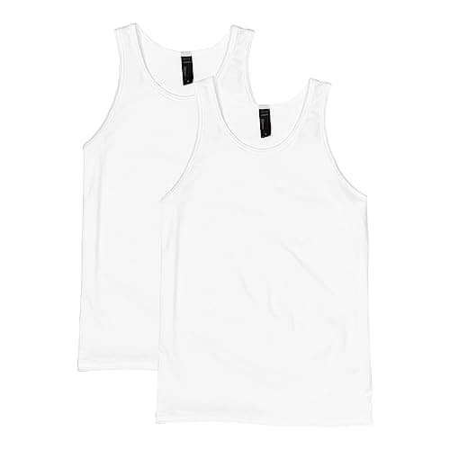 Hanes Men’s Performance Tank, X-Temp Moisture-Wicking Tank Top, Solid Colors, 2-Pack Shirt