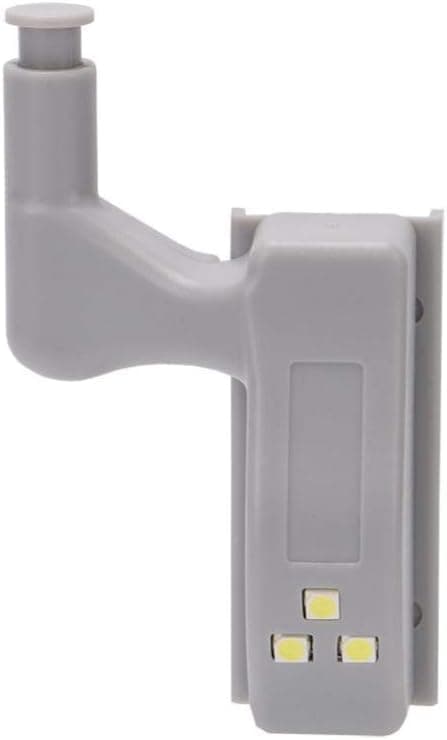 2 Pcs LED Wardrobe Cabinet Light Battery Powered Internal Drawer Sensor Motion detector device