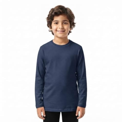 Red Circle Unisex Kids Plains sleeve t-shirt Plains sleeve t-shirt Outerwear