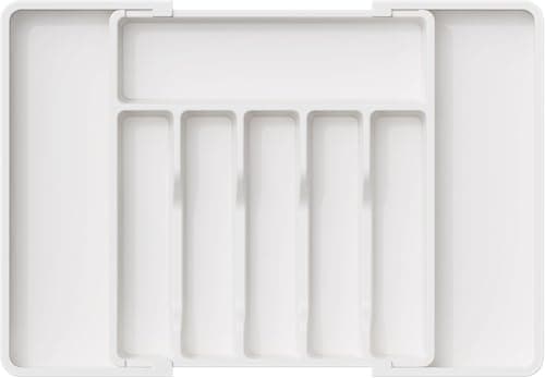 Expandable Kitchen Drawer Organizer Tray for Cutlery and Utensils