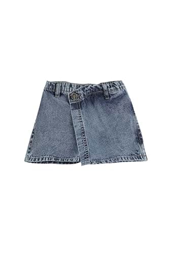 Junior Skirt For Baby Girl, Blue, 06