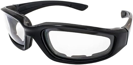 Motorcycle Transitional Sunglasses for Men and Women (BRO Black Clear Lens) - SA CAR