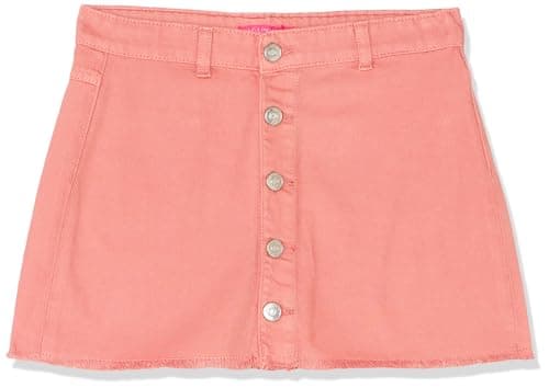 Naga Homme Girls Font opning w/button & 2 Patch pckt A Shap Skirt (Gabardine Lycra) Skirt