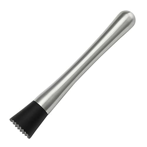 HQY 8" Long Stainless Steel Cocktail Muddler Cocktail shaker
