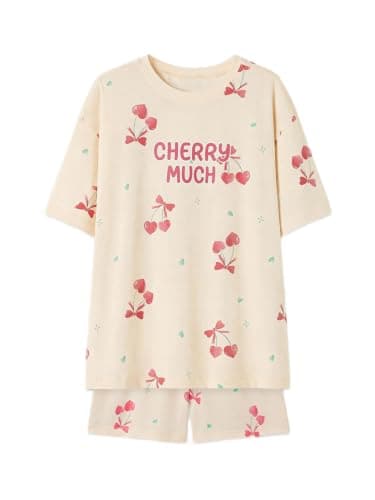 LC WAIKIKI Printed Girls' Shortie Pyjamas Set Pajamas