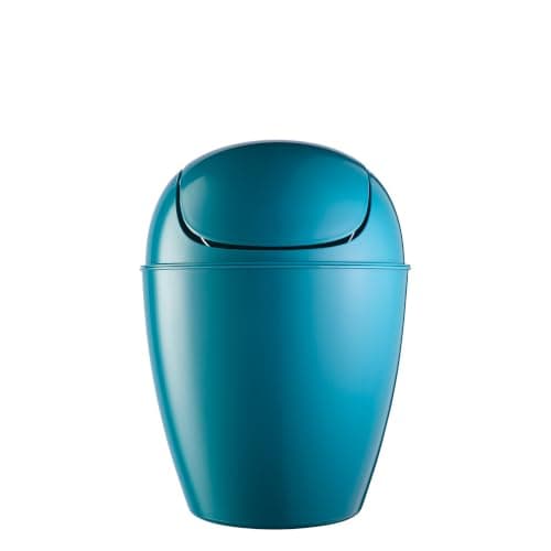 M-Design Tidy casa bin - 5l - teal Trash can