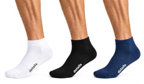DETAILS Cotton Classic Socket men Socks Set Of 3