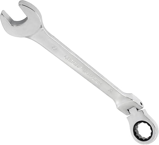 AGA RH & NORTH Ratcheting Combination Wrench - (Size 19 Hinge)