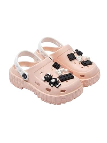 Romba Sport Kids Sandals with Cubes, EVA Lightweight Garden Shoes, Summer Slippers for Girls and Boys Accessory