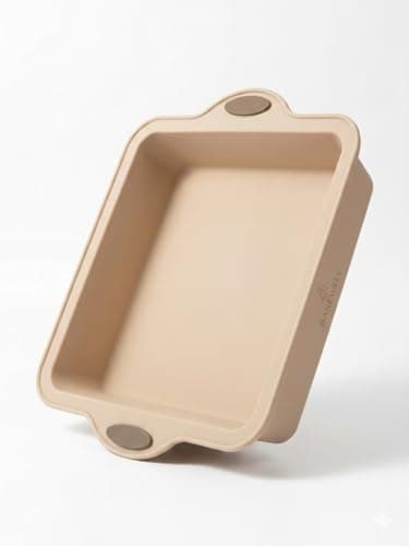 Elkholoud EK 3298 Premium Silicone Square Cake Mold Flexible Non-Stick High Heat Resistant Baking Tool Baking pan