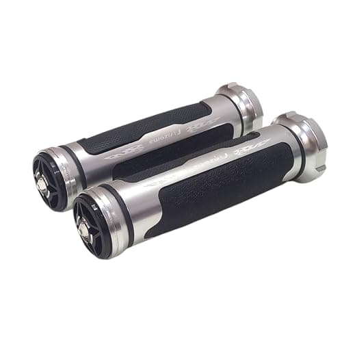 LOKYBOY Motorcycle Handlebars Scooter Sports Design with Unique Color, Anti-Slip Shock Absorption Palm Grips for Better Control.