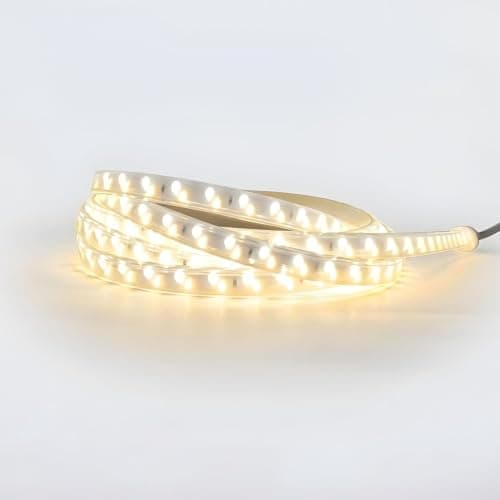 XWAVA LED Light Strip, With Electric Socket (3 Colors, 120 LED/Meter, 2 Meters) String light