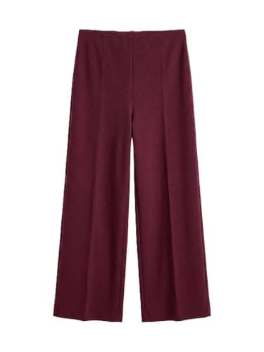 LC WAIKIKI Women’s Elasticated Waist Wide-Leg Trousers