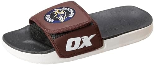 OX mens OX-S-100-Brown-38 Slide Sandal