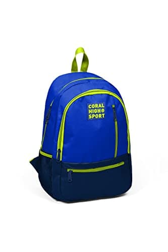 Coral High Sport Four Compartment Backpack - Saks Navy Blue