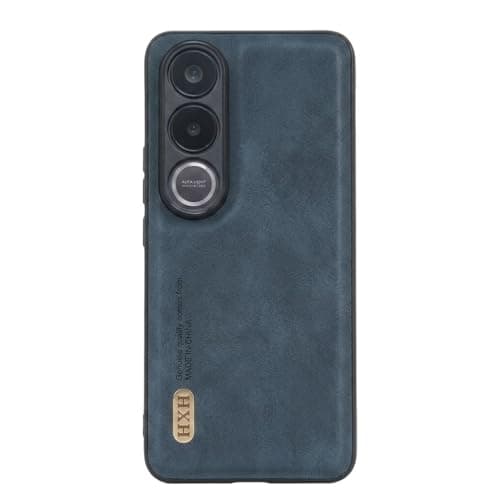 Leather Case For Luxury Faux Leather Protective Case For Stylish Compatible With (Vivo V50 Lite) Design Protection Anti Fingerprint Protection Case Made Of Classic Vintage Faux Leather (Blue) Cellular phone case