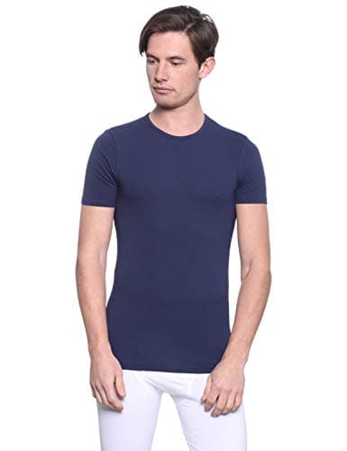 Dice Mens Lycra half sleeve crew neck- single Undershirt (pack of 1) Shirt