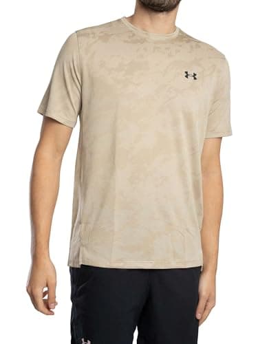 Under Armour TECH VENT NOV Mens Top - Short sleeve, Brown Shirt