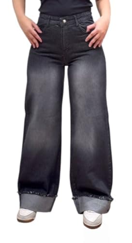 DALY Women's Cotton Straight Leg Jeans Pants