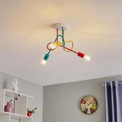Generic Pendant Light 3 Bulb Without Bulbs 30 * 60 * 30 cm Multi Color Light fixture