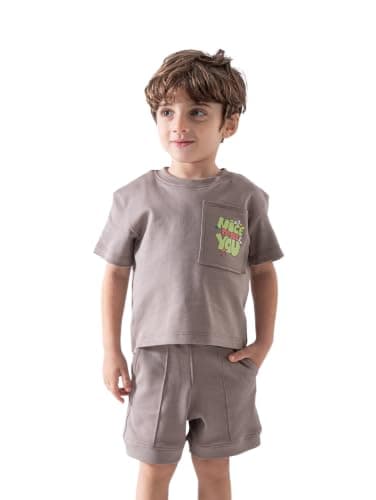 Sotra Baby & Kids Pajama Set, Comfortable Cotton Sleepwear for Boys and Girls - Style 221410