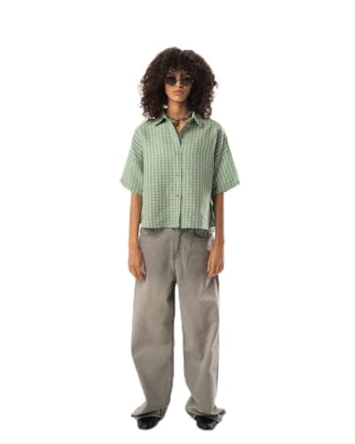 In Your Shoe Womens Oversized Shirts Streetwear