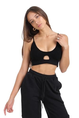 CARINA Womens Soft Bra with Keyhole Design Bra