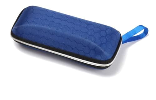 Hard Shell Glasses Case with Zipper and Carrying Loop – Protective Eyeglass & Sunglass Pouch, Anti-Scratch & Shockproof Travel Case