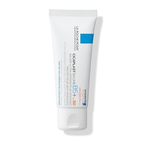 La Roche-Posay Cicaplast Baume B5+ SPF 50: Soothing Repairing Balm for Dry, Irritated, & Sun-Exposed Skin 40ml Sunscreen