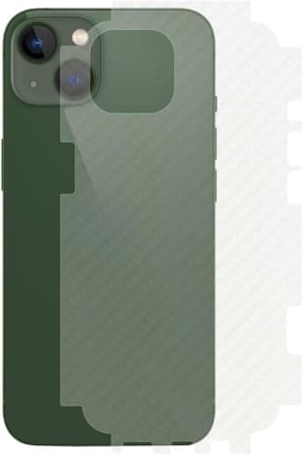 ARROWS Fiber carbon Matte Transparent Anti-Scratch Back Sticker Compatible With iPhone 14 Cellular phone case