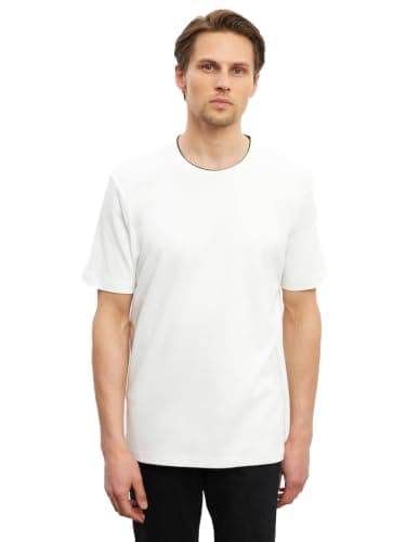 LC WAIKIKI Man Crew Neck Plain Piped Men's T-Shirt