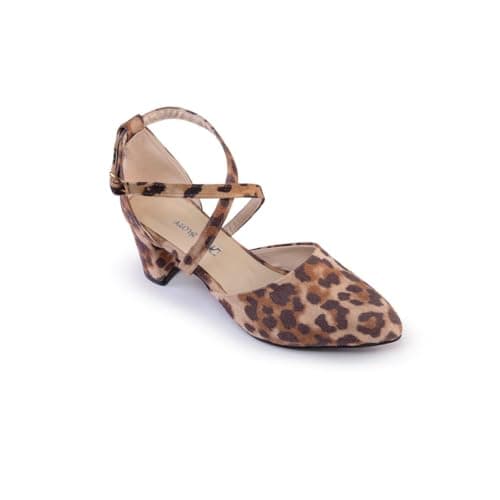Hills Tiger Suede Heel 5cm Shoes