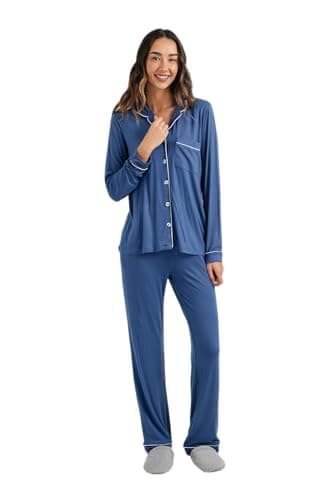 CARINA Womens Contrast - Pipe Pyjama Set Pajama Set (pack of 1)