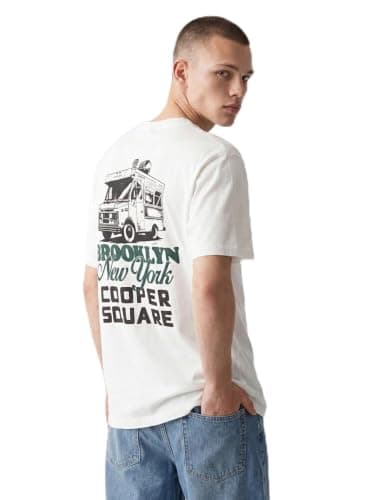 LC WAIKIKI Crew Neck Brooklyn Printed Men's T-Shirt