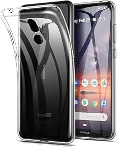 Phone Case for Nokia 3.2 Case, Mobile Phone Cover for Nokia 3.2 Case Transparent Thin Clear Silicone Transparent