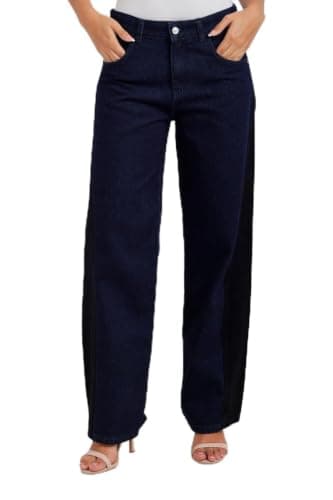 Carina Two-Tone Denim Pants