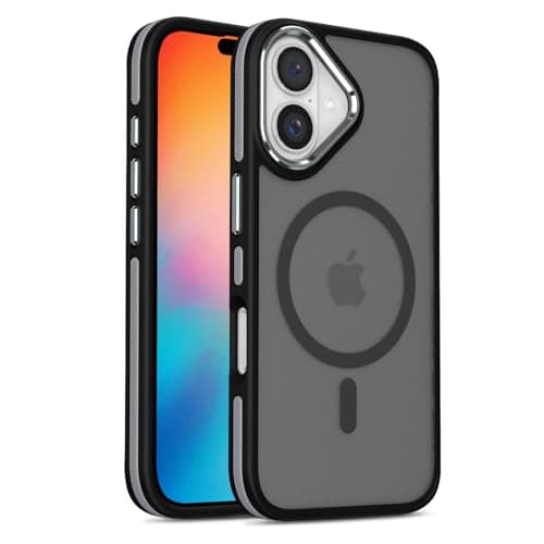Hitaoyou Compatible with iPhone 16 Plus Case with Magsafe, iPhone 16 Plus Phone Case,Translucent Matte Back Slim Magnetic Cover for iPhone 16 Plus 6.7" Cellular phone case