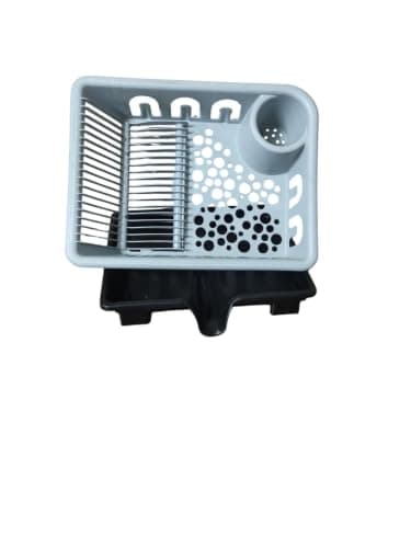 Plastic Dish Rack with Base, Sink Strainer for Kitchen, Dishes, Spoons and Cups Organizer Multi Color Drying rack