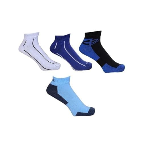 Cottonil Mens Pack Of 4 Cotton Socket Socks One Size Multicolor